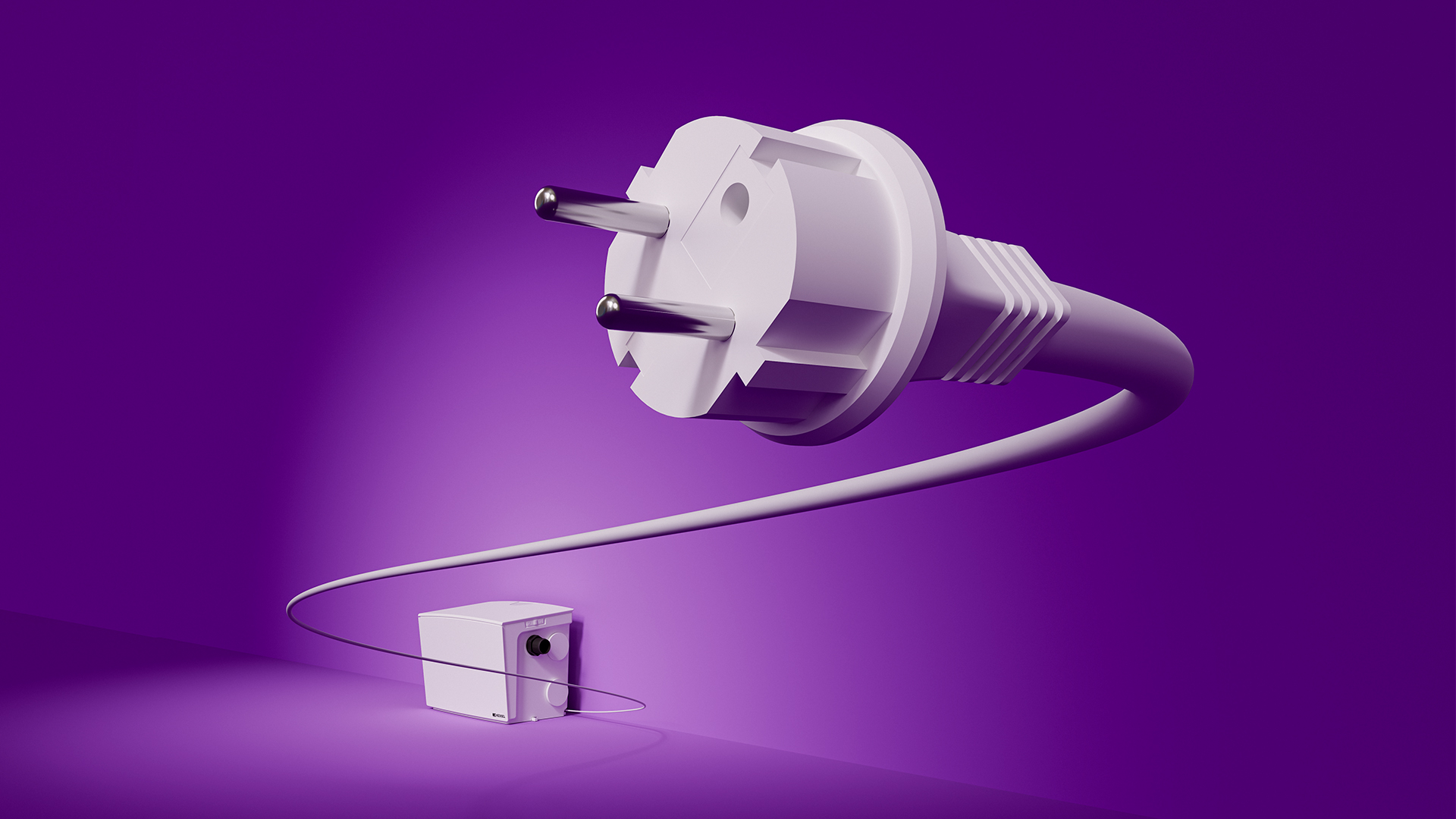 Sistem de pompare de mici dimensiuni cu priză de alimentare de 230 V.