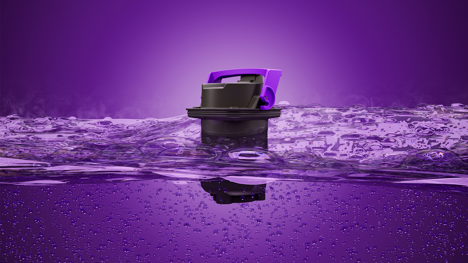 Pompă rezistentă Pompă care este scufundată în ape uzate agresive.