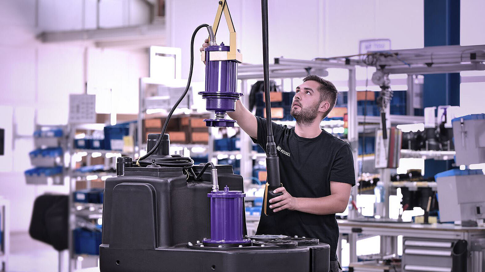 Montare instalație de ridicare