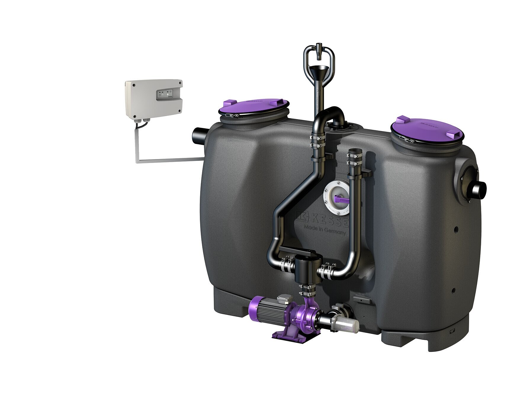 Separatorul de grăsime EasyClean free Mix & Pump