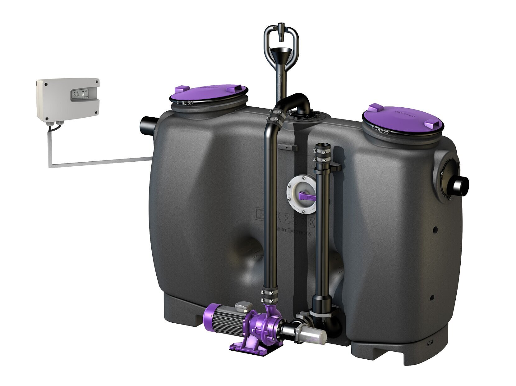 Separatorul de grăsime EasyClean free Mix, NS 2 - 10