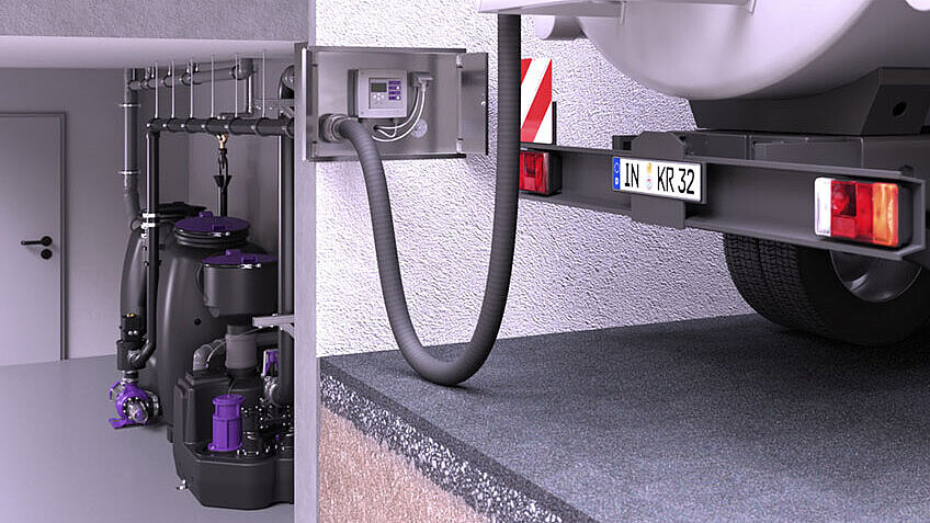 Propunere de instalare a separatorului de grăsimi EasyClean free Auto Mix & Pump pentru evacuarea deșeurilor Propunere de instalare a separatorului de grăsimi EasyClean free Auto Mix & Pump pentru evacuarea deșeurilor