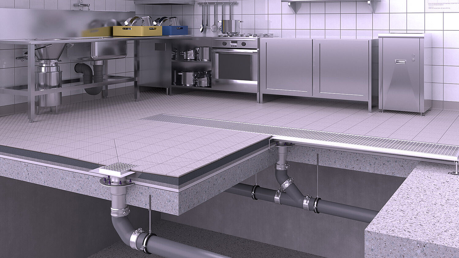 Rigole în domeniul comercial