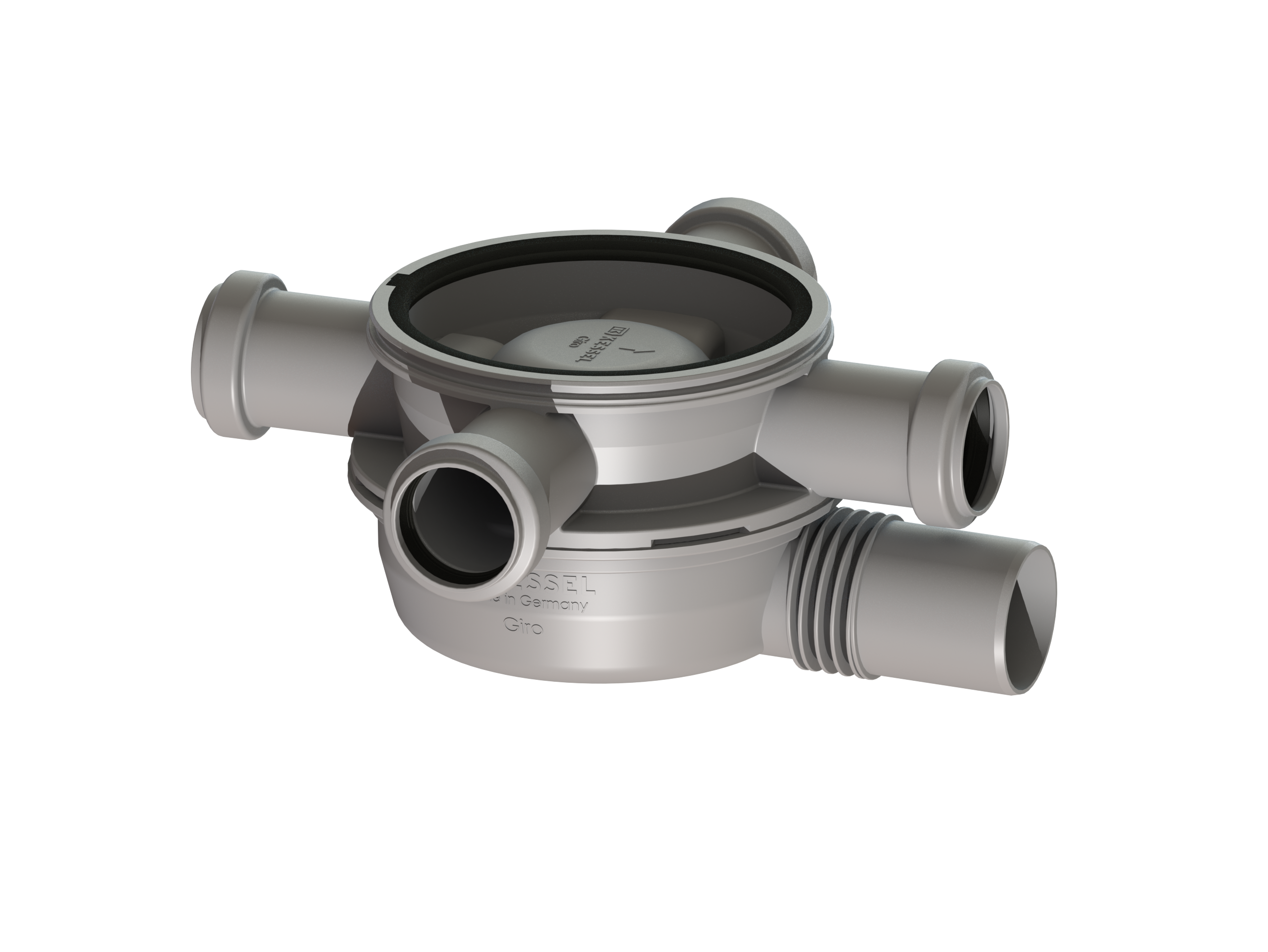 Sifonul de baie Giro cu poziționarea flexibilă a alimentării Sifonul de baie Giro cu poziționarea flexibilă a alimentării