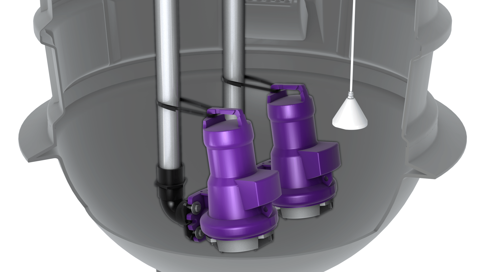 Stație de pompare Aquapump XL Basic imagine detaliată pompe