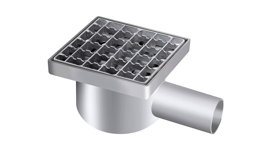 Sifon Ferrofix DN 50 cu margine de racordare Sifon Ferrofix DN 50 cu margine de racordare