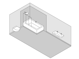 Baie privată cu cadă, duș și cabină de duș. Baie privată cu cadă, duș și cabină de duș.