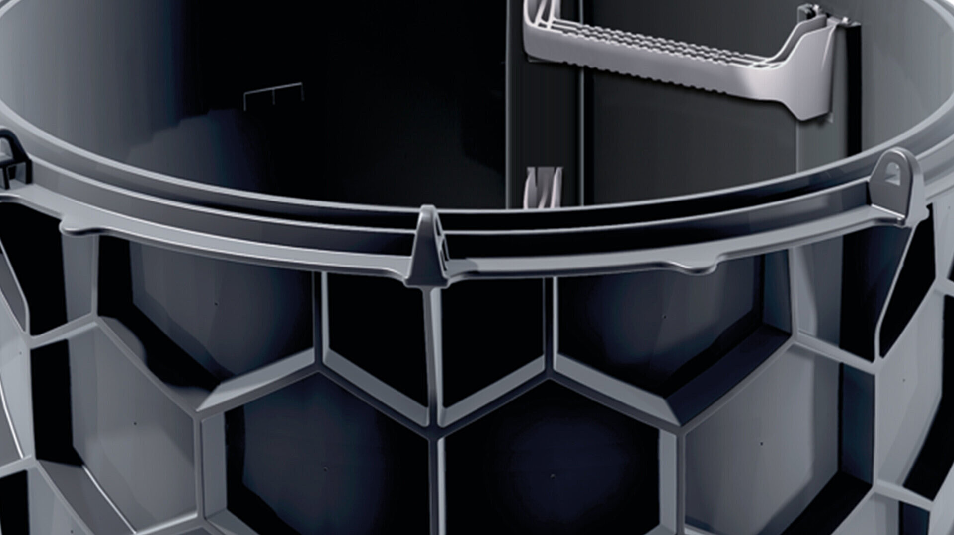 material plastic rezistent la rupere și impact, etanș și rezistent la pătrunderea rădăcinilor, pe termen lung material plastic rezistent la rupere și impact, etanș și rezistent la pătrunderea rădăcinilor, pe termen lung