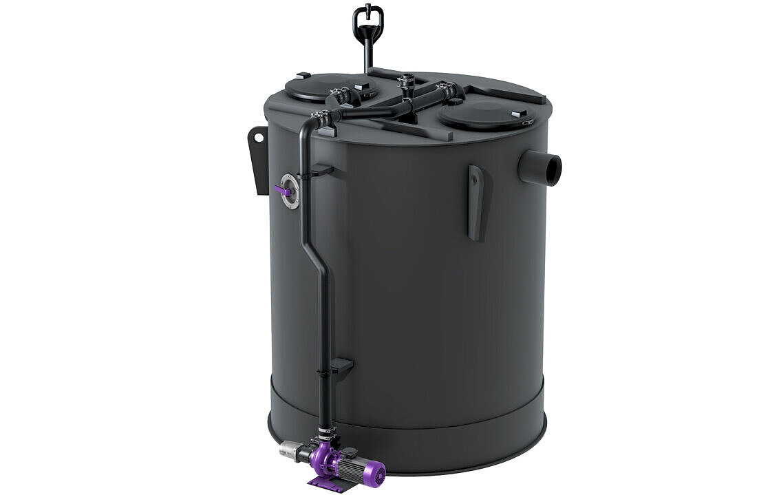 Separatorul de grăsime EasyClean free round Mix