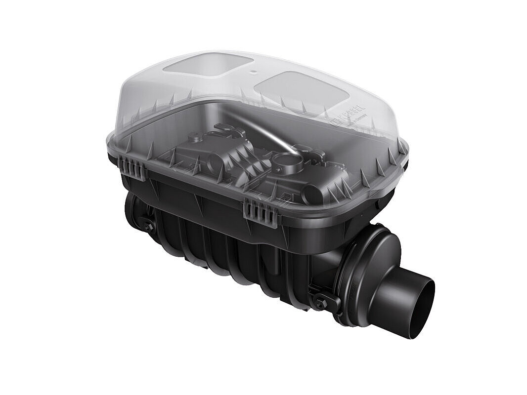 Schema de montaj Controlfix pentru montaj în conducta de apă uzată expusă Schema de montaj Controlfix pentru montaj în conducta de apă uzată expusă