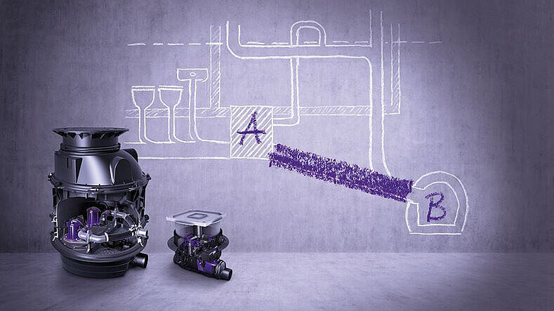 Instalații hibrid de pompare Ecolift