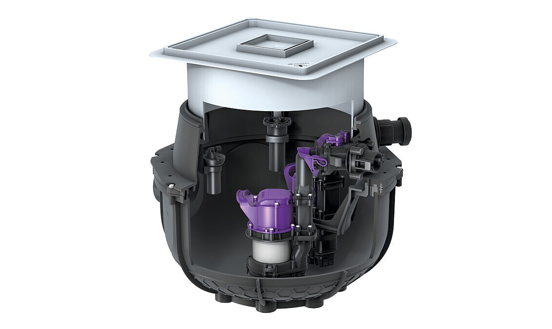 Instalație de ridicare Aqualift S Compact Duo Tronic