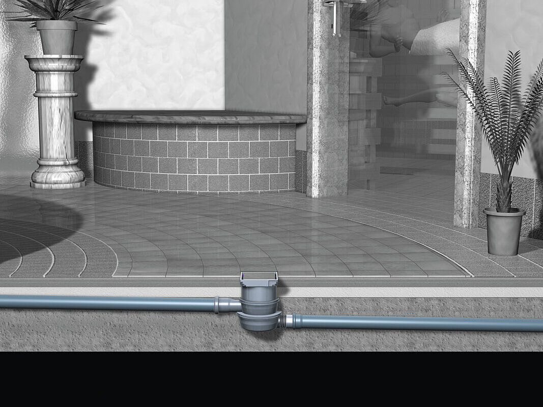 Schemă de montaj sifonul de baie Giro Schemă de montaj sifonul de baie Giro